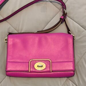 Kate Spade Pink Leather Crossbody Bag